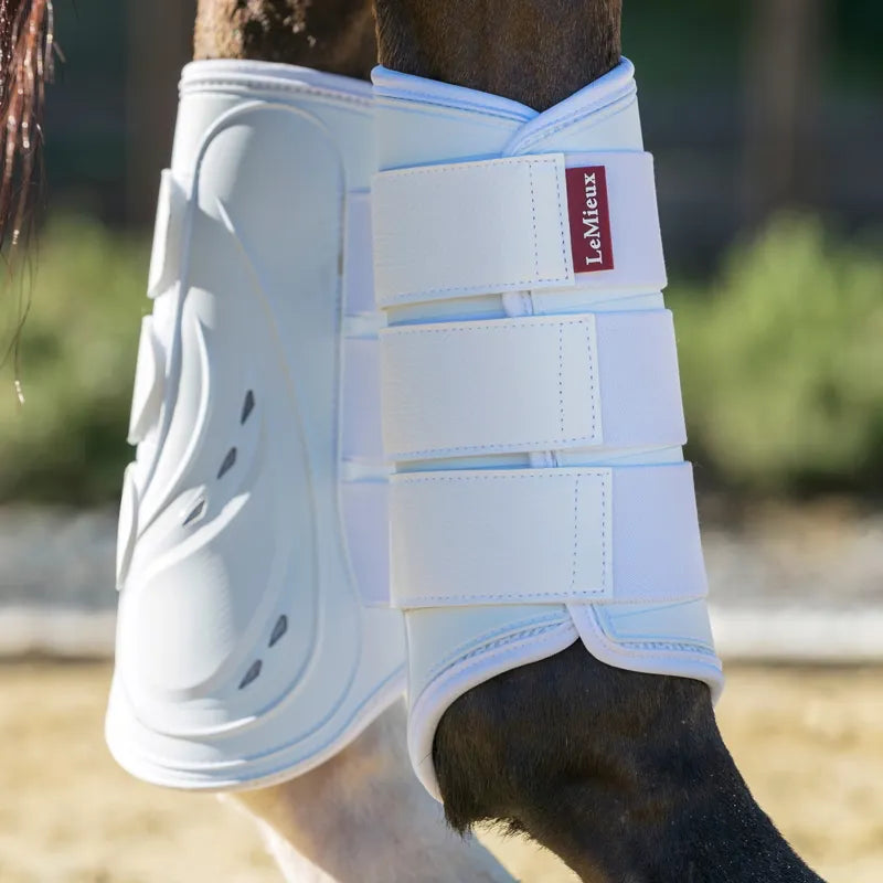 LeMieux Proshell Brushing Boots - White