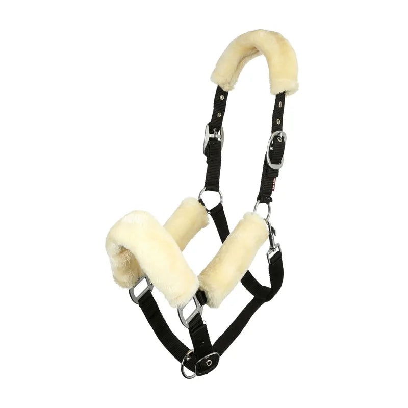 LeMieux Comfort Headcollar - Black/Natural