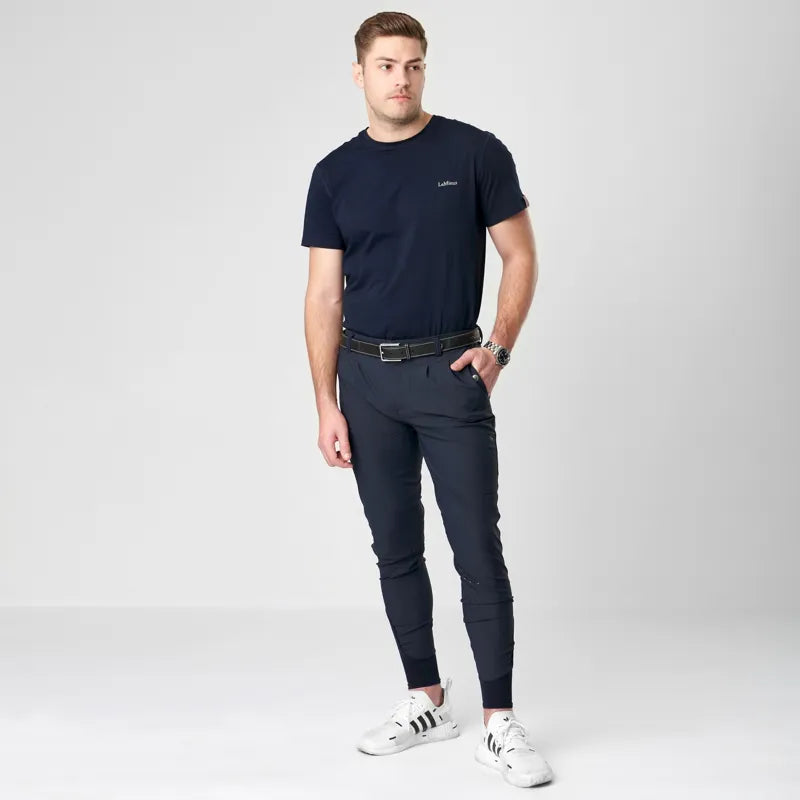 LeMieux Mens Elite Pleated Breeches - Navy