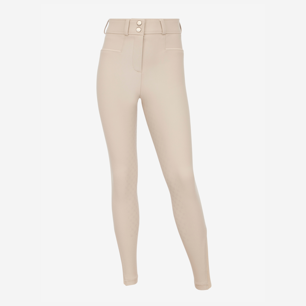 LeMieux Young Rider Izzy Full Seat Breeches - Almond