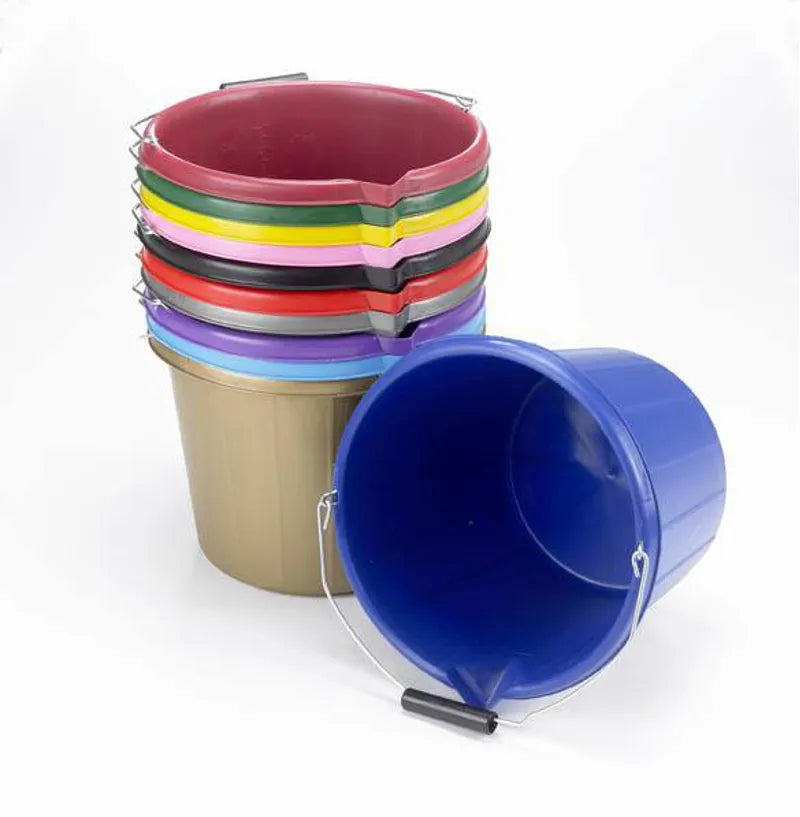 Lincoln Stable Bucket 14 Litre - Cerise Pink