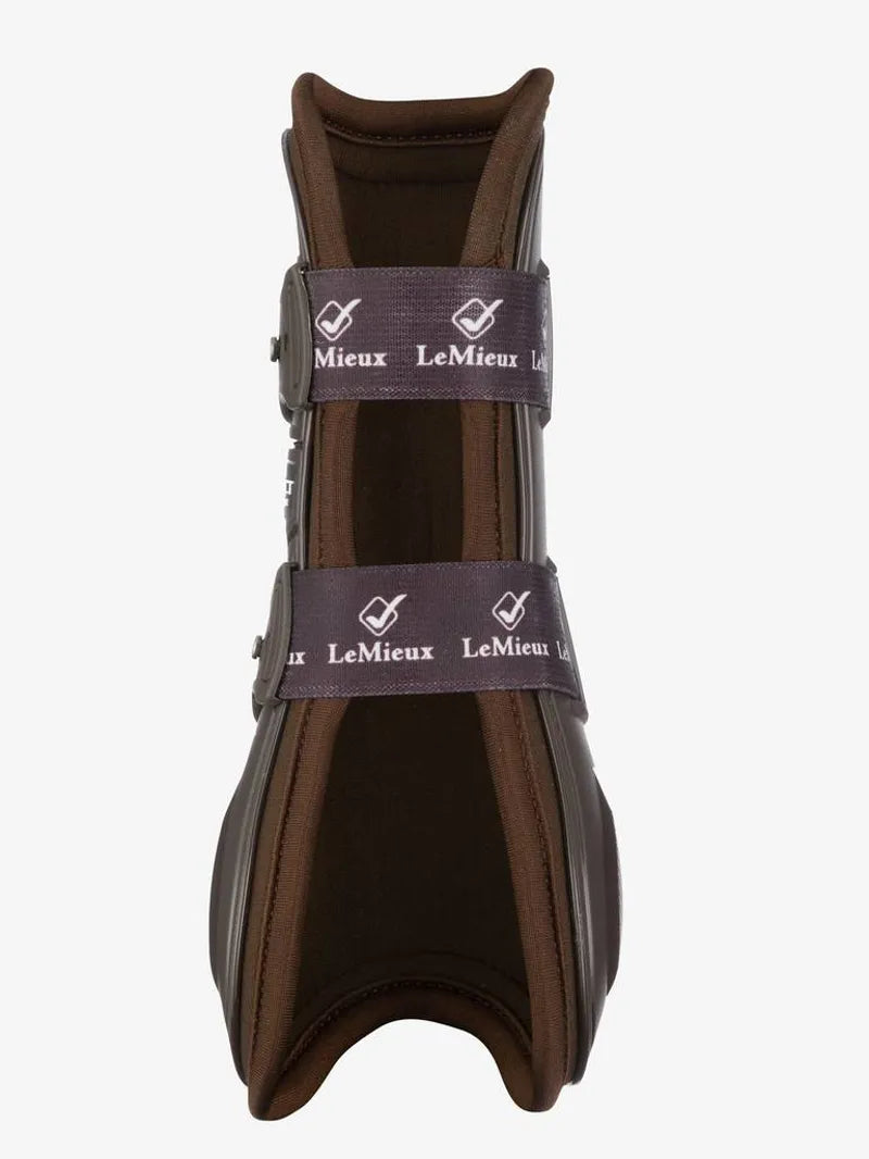 LeMieux Impact Responsive Tendon Boots - Brown