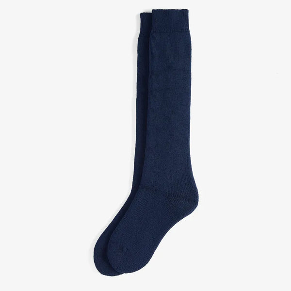 Barbour Ladies Wellington Knee Sock - Navy