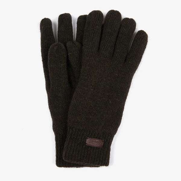 Barbour Mens Carlton Gloves - Dark Green