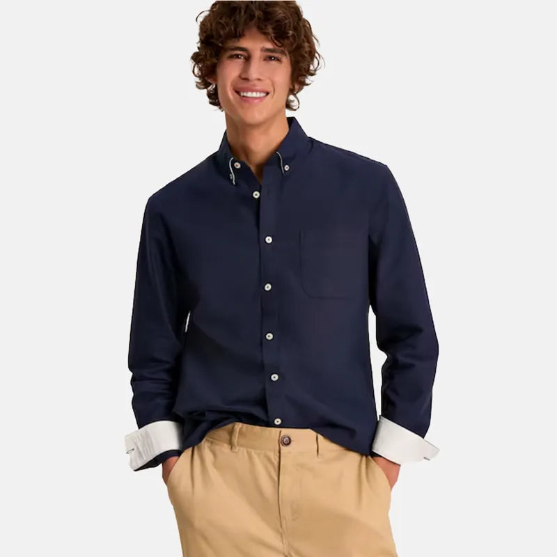 Joules Mens Oxford Classic Fit Shirt - French Navy