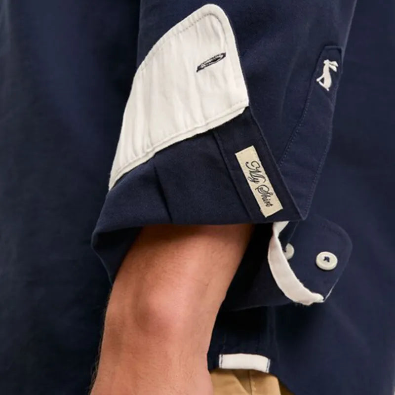 Joules Mens Oxford Classic Fit Shirt - French Navy