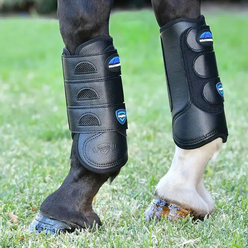 WeatherBeeta Tough-Tec Eventing Front Boots - Black