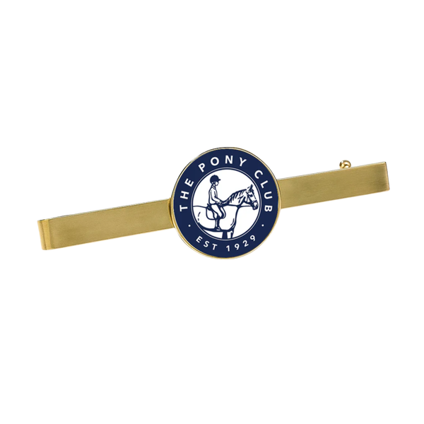 Equetech Official Pony Club Enamel Stock Pin - Gold