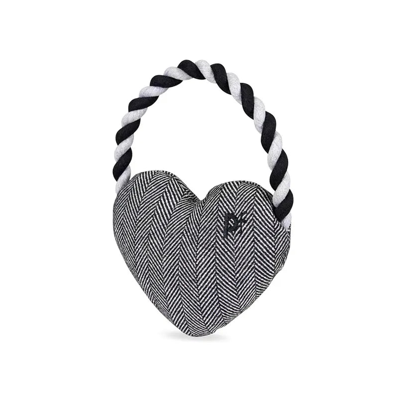 Petface Heart Rope Dog Toy