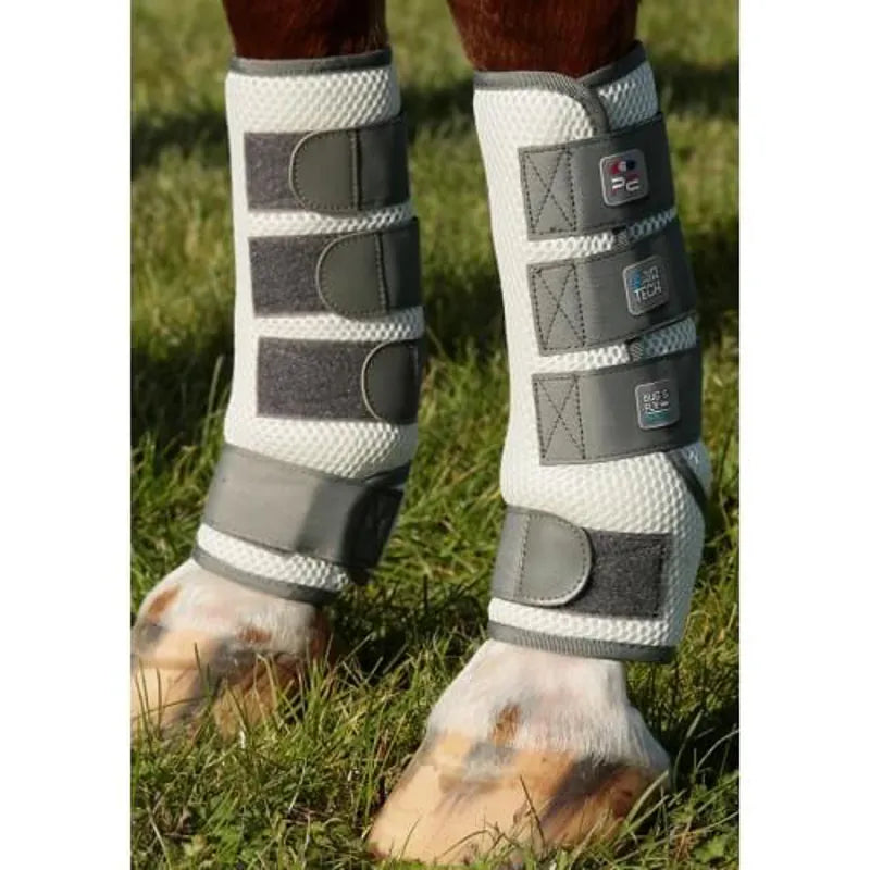 Premier Equine Pro-Tech Bug and Fly Boots - White