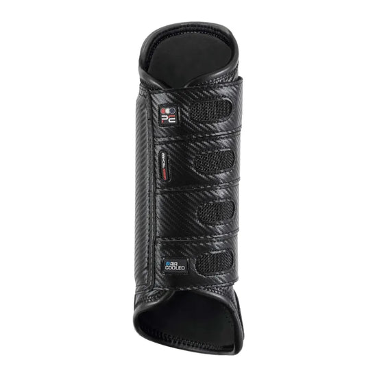 Premier Equine Carbon Tech Air Cooled Eventing Boot - Hind - Black
