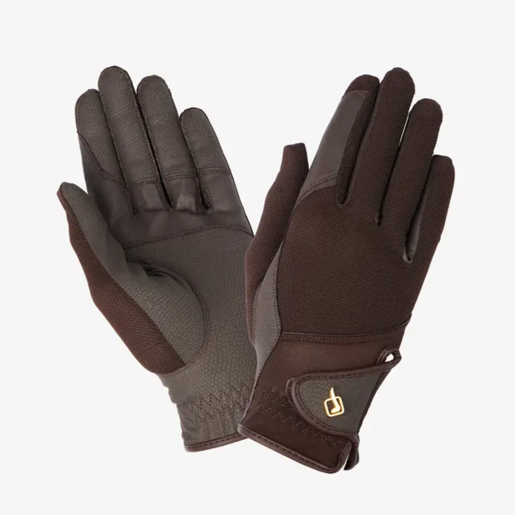 LeMieux Pro Mesh Gloves - Brown