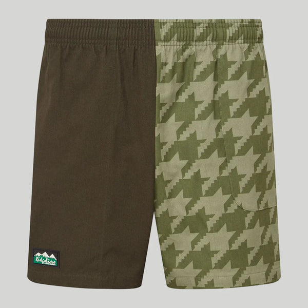 Ridgeline Mens Backslider Short - Deep Forest Print