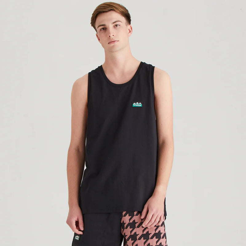 Ridgeline Mens Signature Singlet - Black