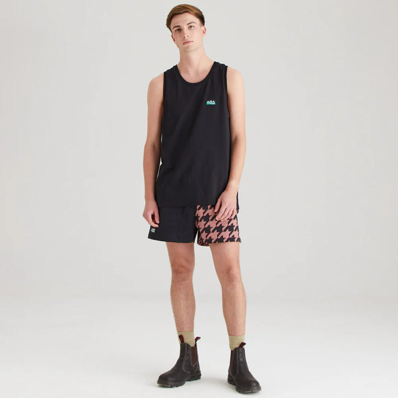 Ridgeline Mens Signature Singlet - Black