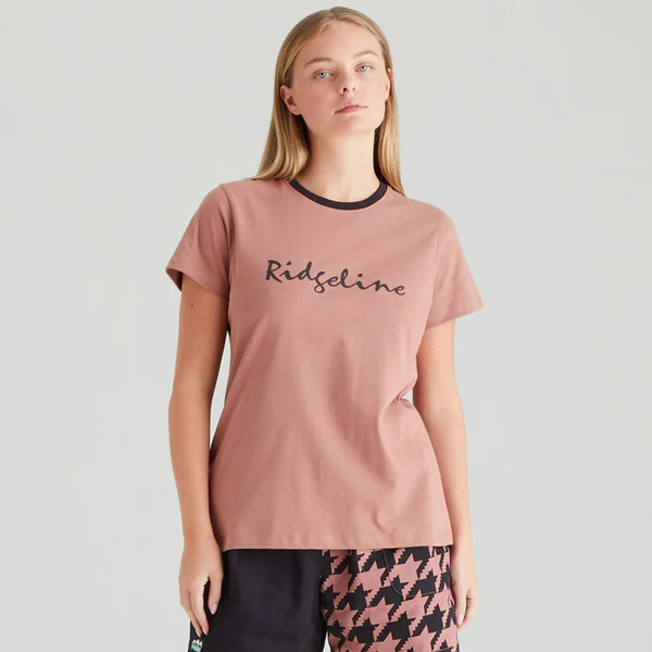 Ridgeline Ladies Signature T-Shirt - Dusky Pink
