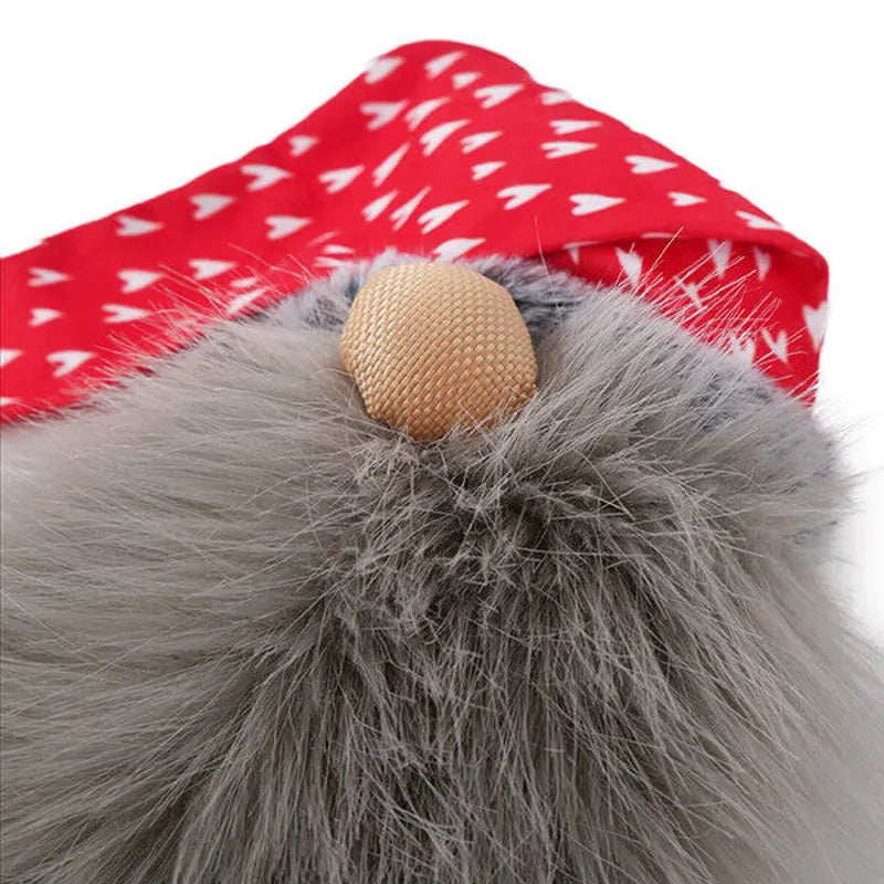 Rosewood Crinkle Santa Sock