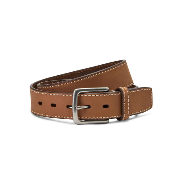 Ariat Mens Simple Embroidery Belt - Tan