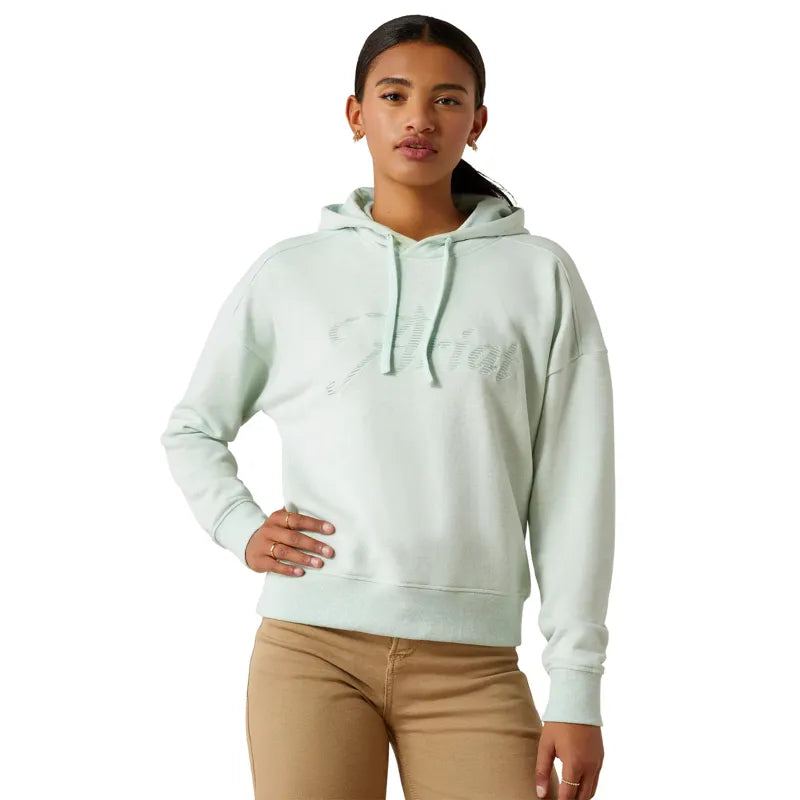 Ariat Ladies Just Hoodie - Beach Glass Heather