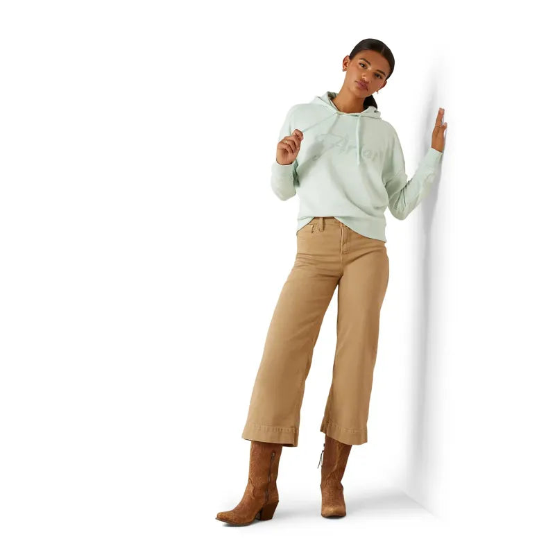 Ariat Ladies Just Hoodie - Beach Glass Heather