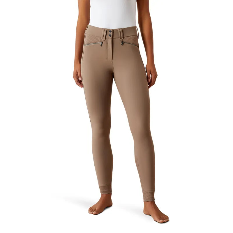 Ariat Ladies Tri Factor X Bellatrix Full Seat Breech - Brick Brown