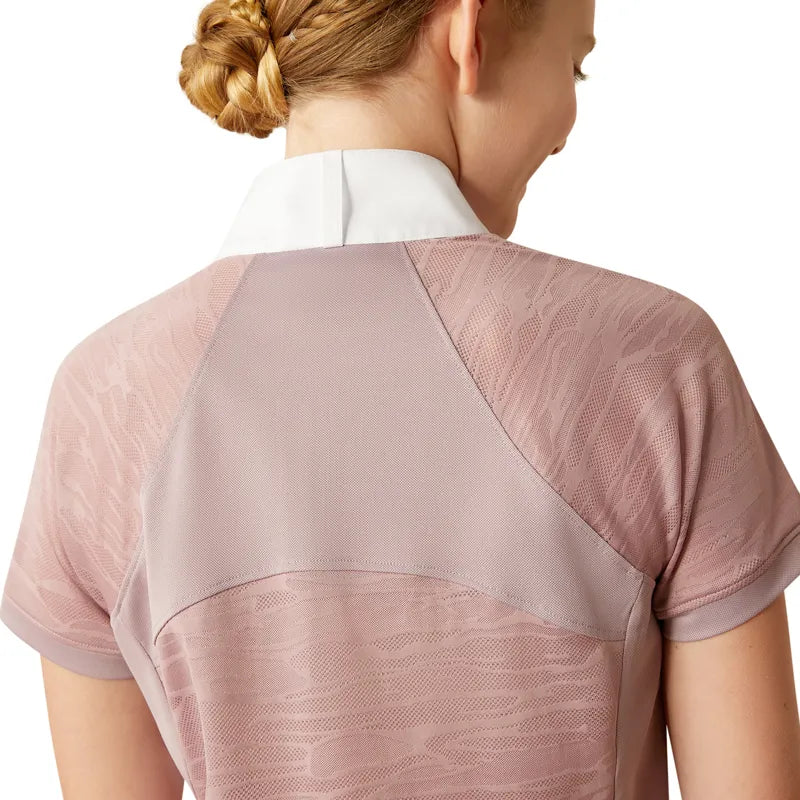 Ariat Youth Aptos Vent 2.0 Show Shirt - Sea Fog