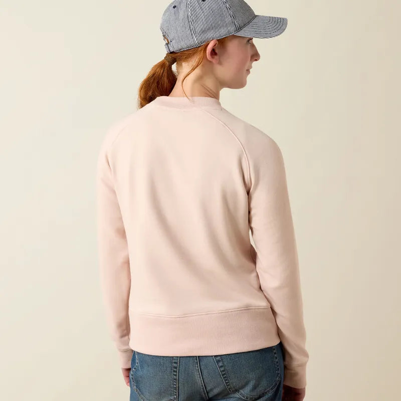Ariat Youth Martine Sweatshirt - Sepia Rose