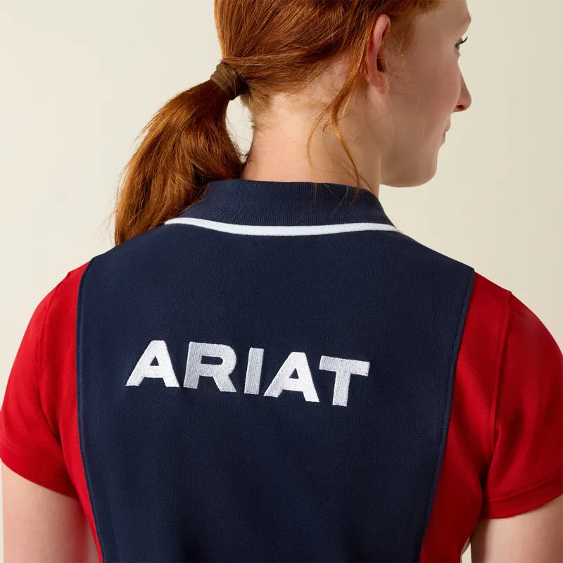 Ariat Youth Taryn Polo Shirt - Team Navy