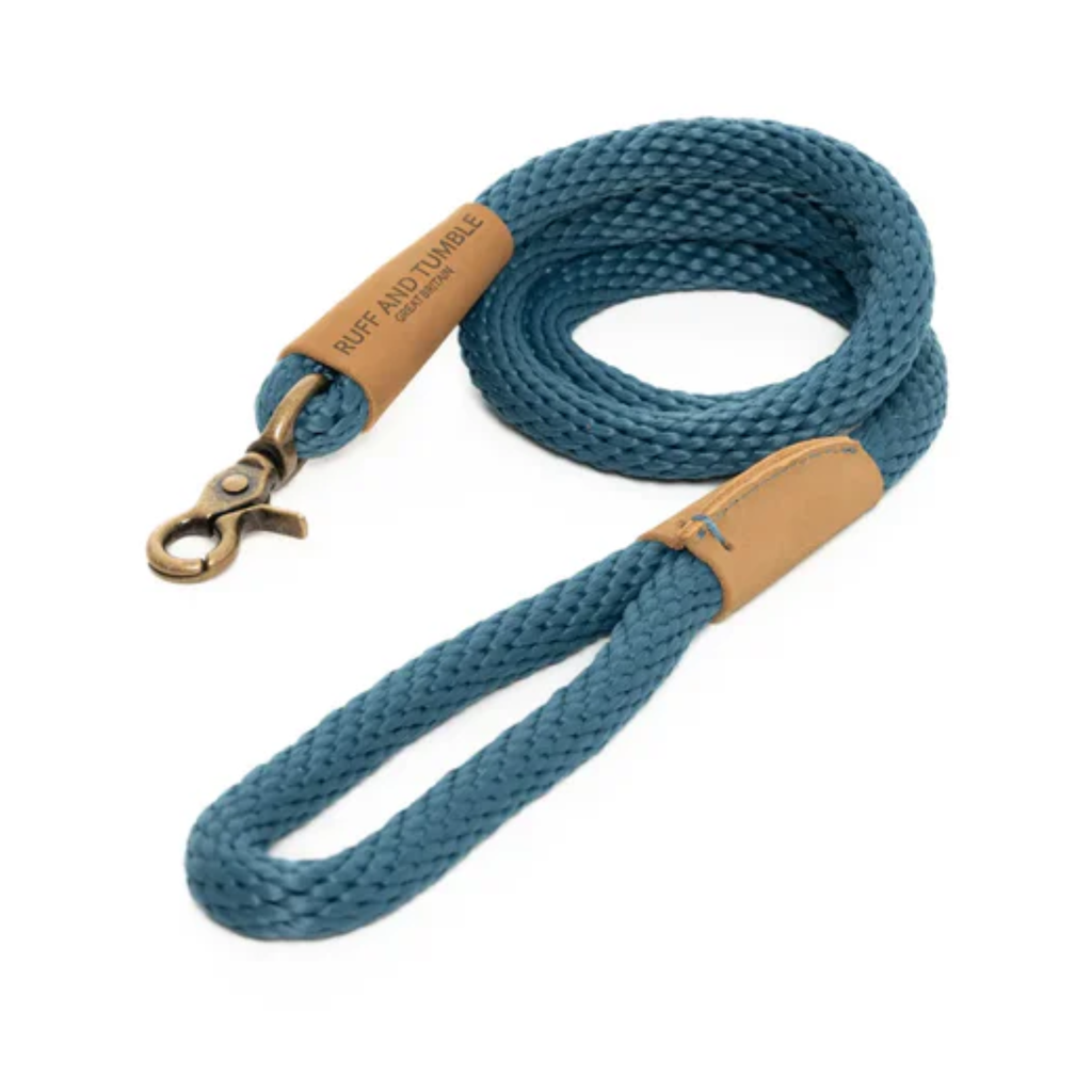 Ruff & Tumble Thick Clip Lead - Sandringham Blue
