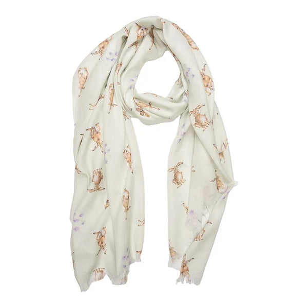 Wrendale Hare Everyday Scarf - Harebrained