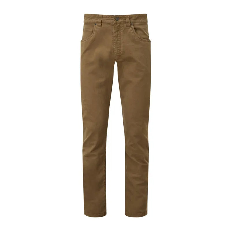 Schoffel Mens Canterbury 5 Pocket Jeans - Toffee