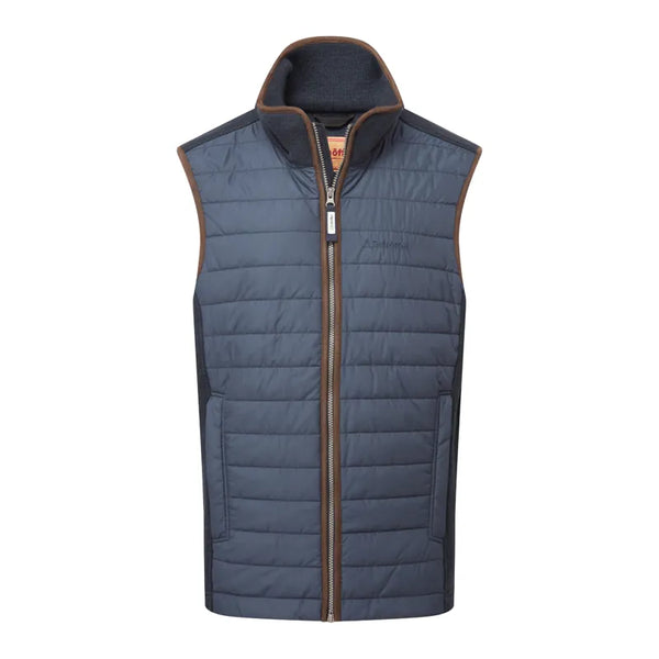 Schoffel Mens Oakham Hybrid Gilet - Petrol Blue