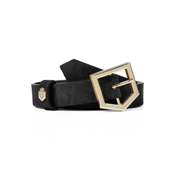Fairfax and Favor Sennowe Belt - Black Suede