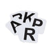 Shires Self adhesive letters 12PK