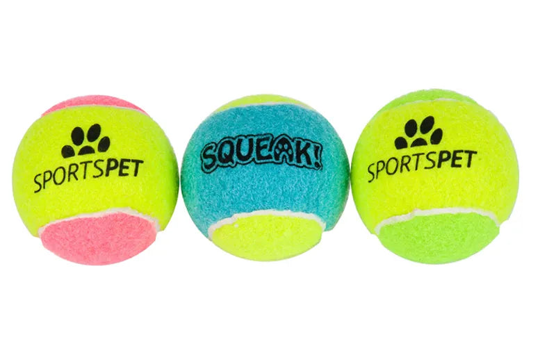 Sports Pet Squeak Tennis Balls
