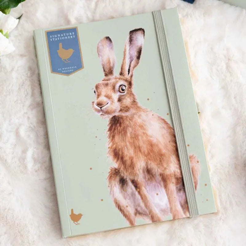 Wrendale 'Golden Hour' Signature Stationary Notebook - Hare