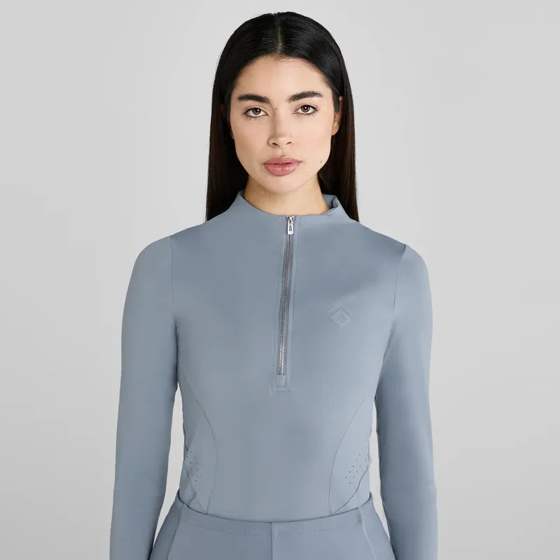 Aztec Diamond Core Base Layer - Ash Blue