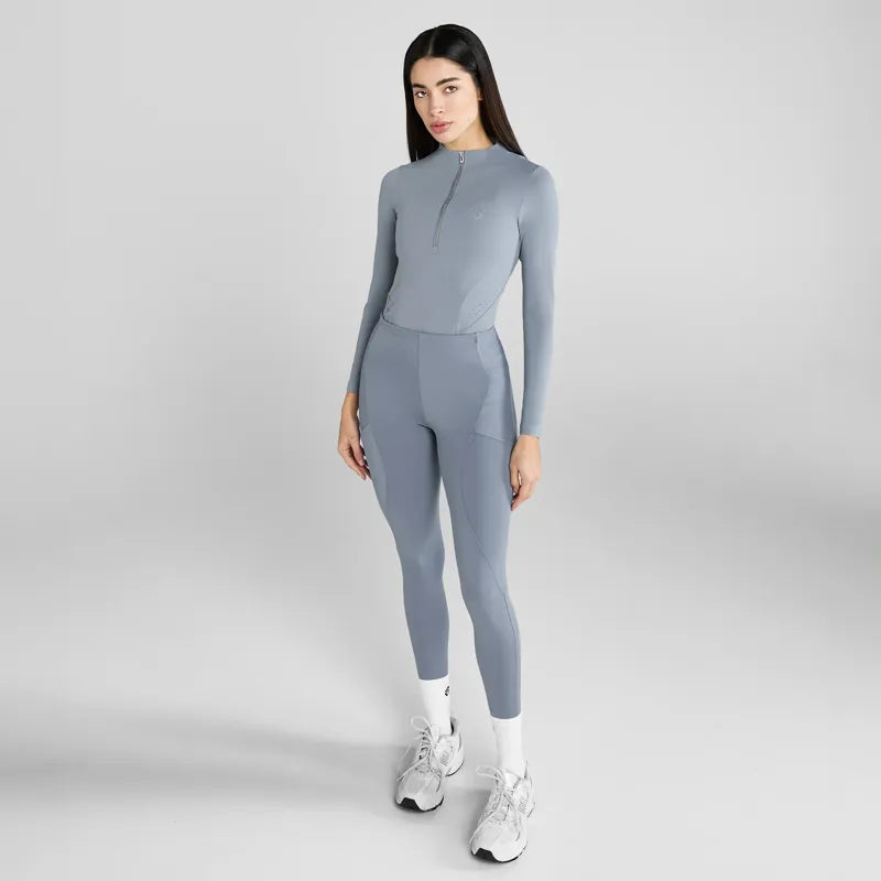 Aztec Diamond Core Base Layer - Ash Blue
