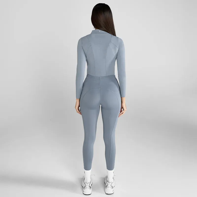 Aztec Diamond Core Base Layer - Ash Blue