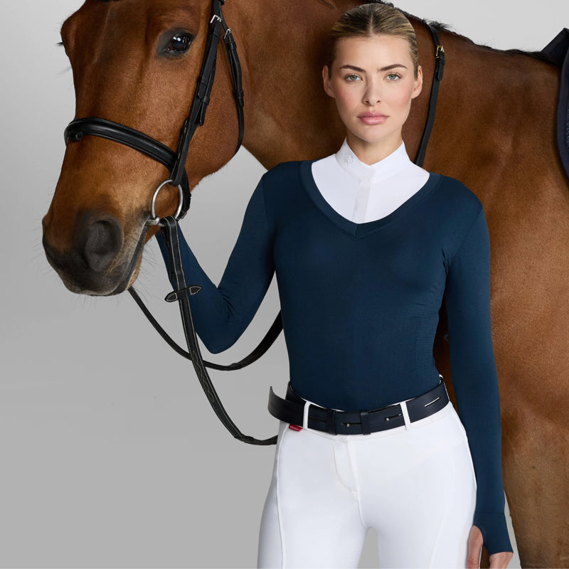 Aztec Diamond Show Sweater - Navy