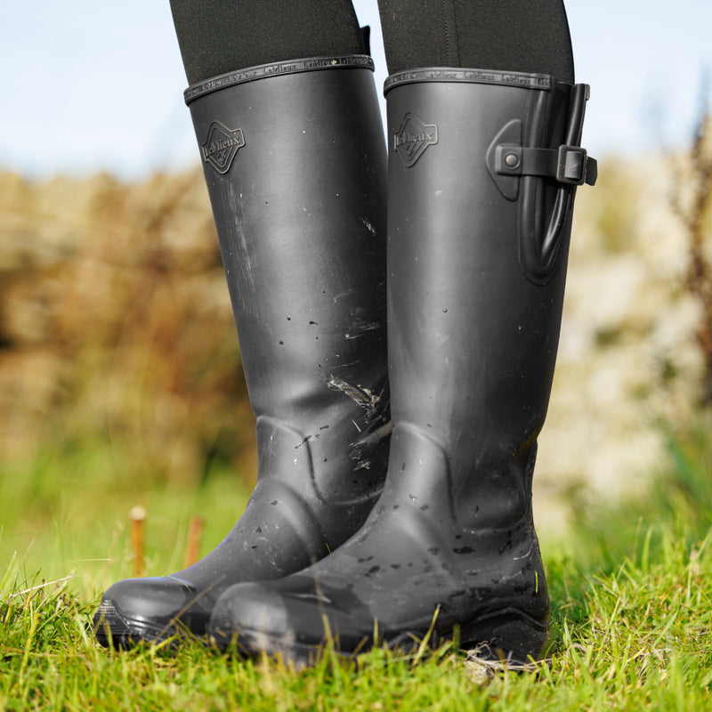 LeMieux Ladies Ultra Stride Wellington Boots - Black