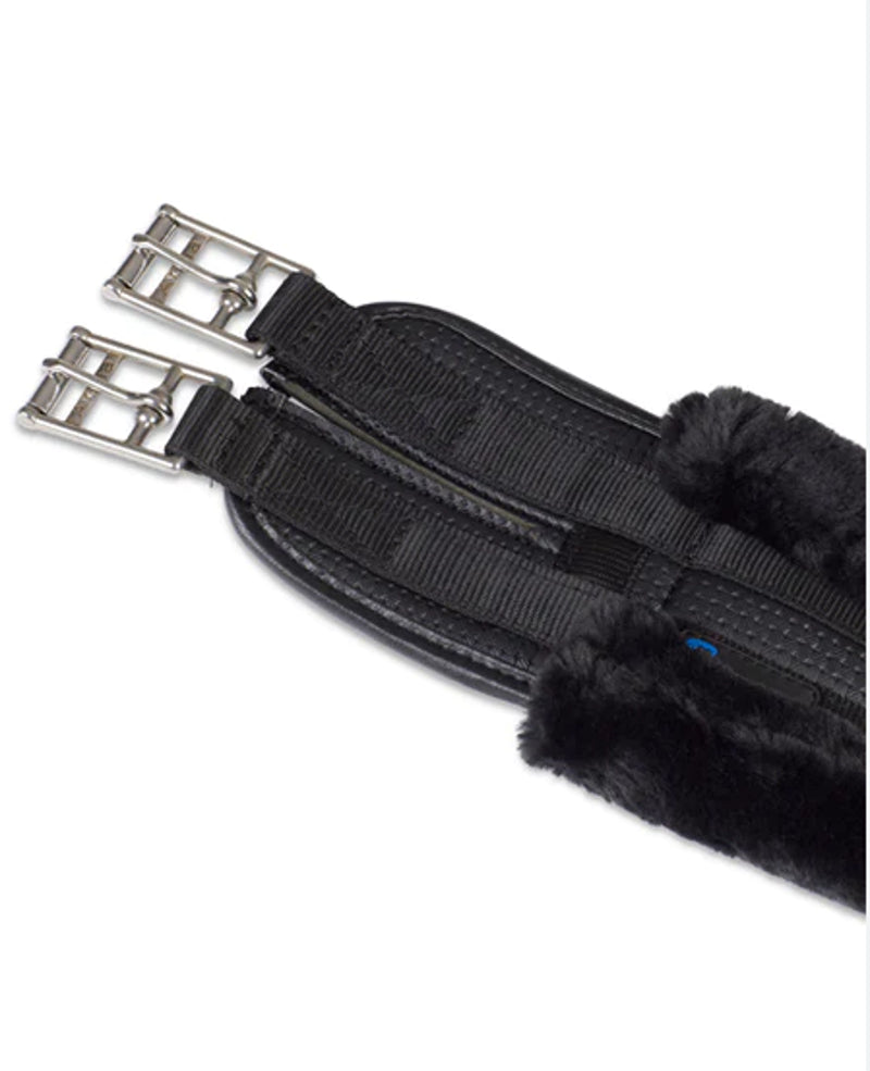 ARMA SupaFleece Anatomical Girth With Elastic - Black