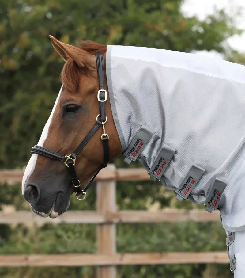 Premier Equine Super Lite Fly Rug - Silver