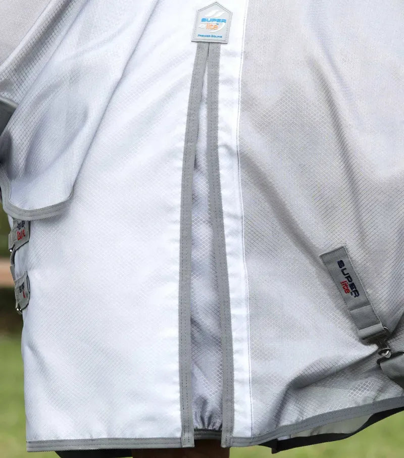 Premier Equine Super Lite Fly Rug - Silver