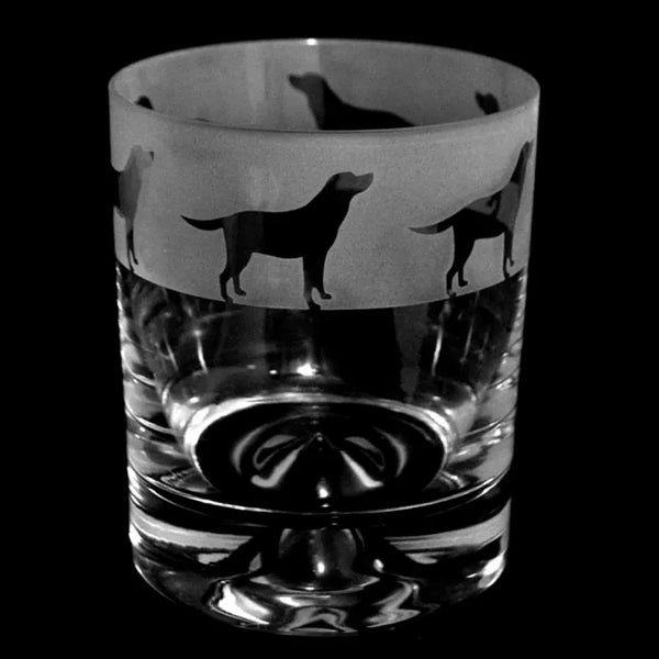The Milford Collection Labrador Whisky Tumbler