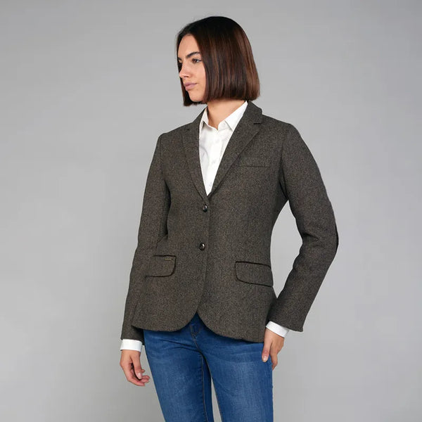 Toggi Ladies Harvard Tweed Blazer - Russet Tweed
