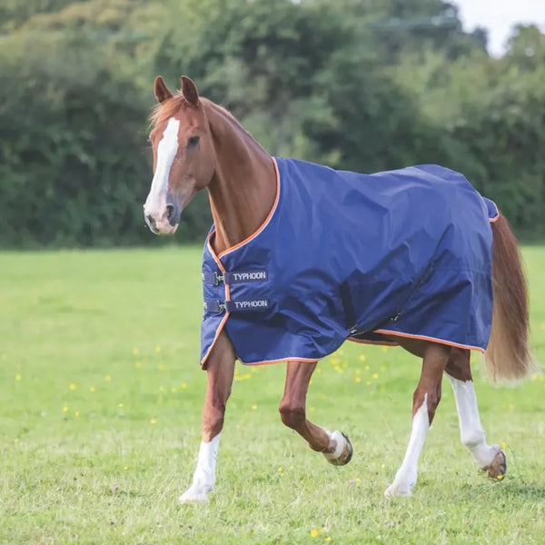 Typhoon 100 Turnout Rug - Navy