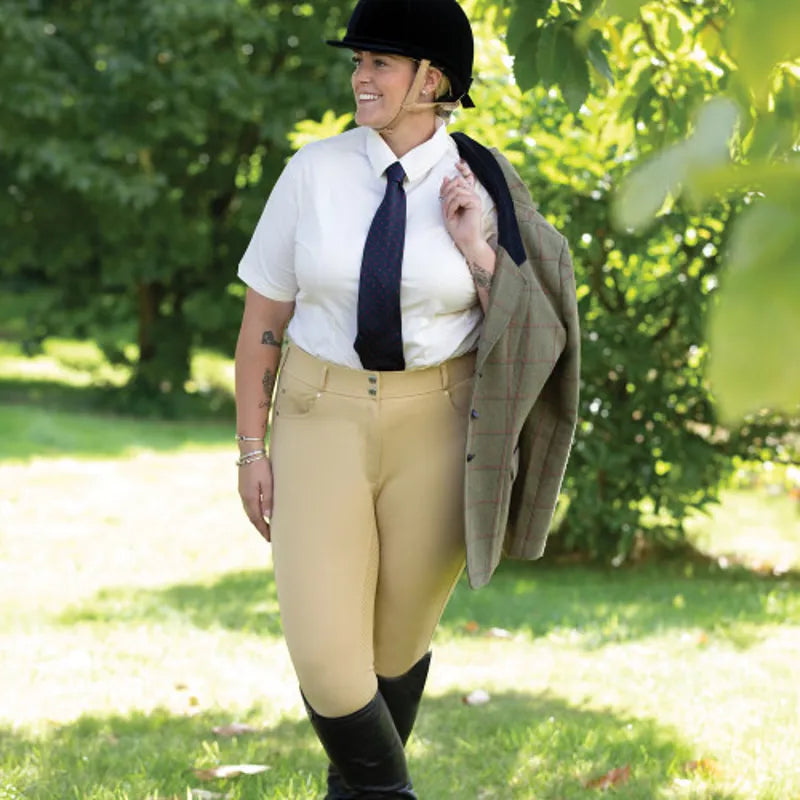 Equetech Ladies Flexion Show Shirt - White
