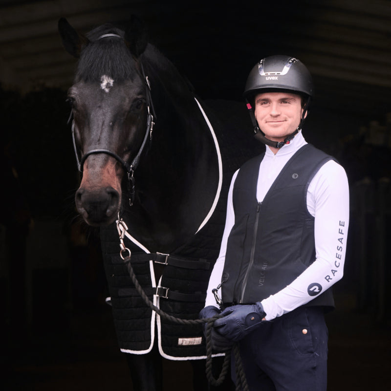 Racesafe Young RiderVeloAir- Black