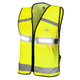 Woof Wear Adult LED Hi Vis Riding Vest - Hi Viz Yellow